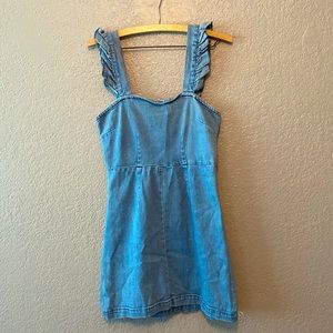 Up-Cycled Women or youth denim dress